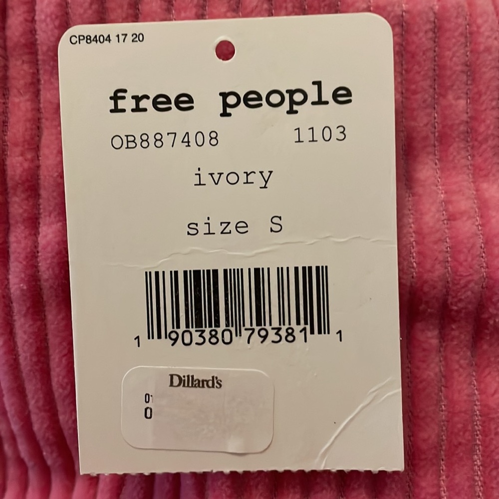 Free People cream crinkle gauze long sleeve top - Picture 11 of 11